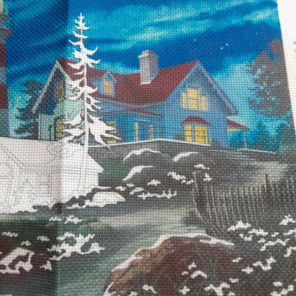 Sunset Gallery Moonlit Lighthouse No Count Cross Stitch Kit New,Coastal - Picture 7 of 12